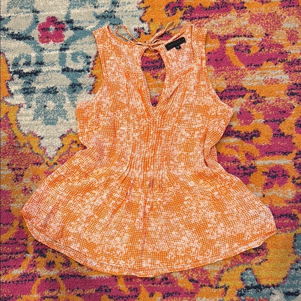 Orange Sanctuary Tank Top
